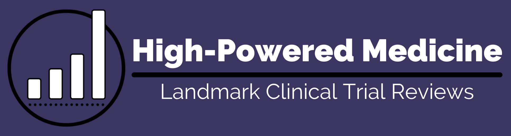 High-Powered Medicine Banner - Logo